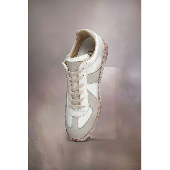 Бежево-білі кросівки Maison Margiela Replica