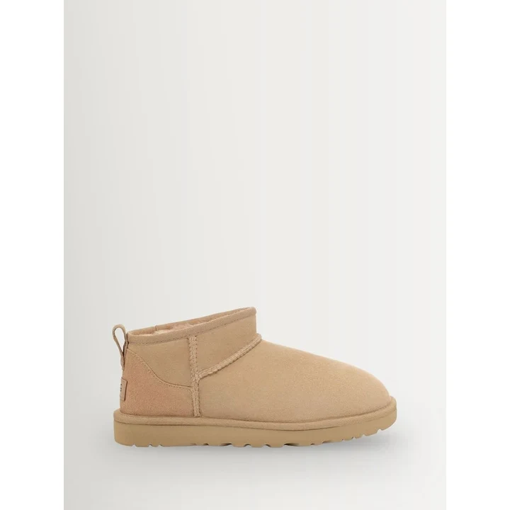 Світлі черевики UGG Classic Ultra Mini