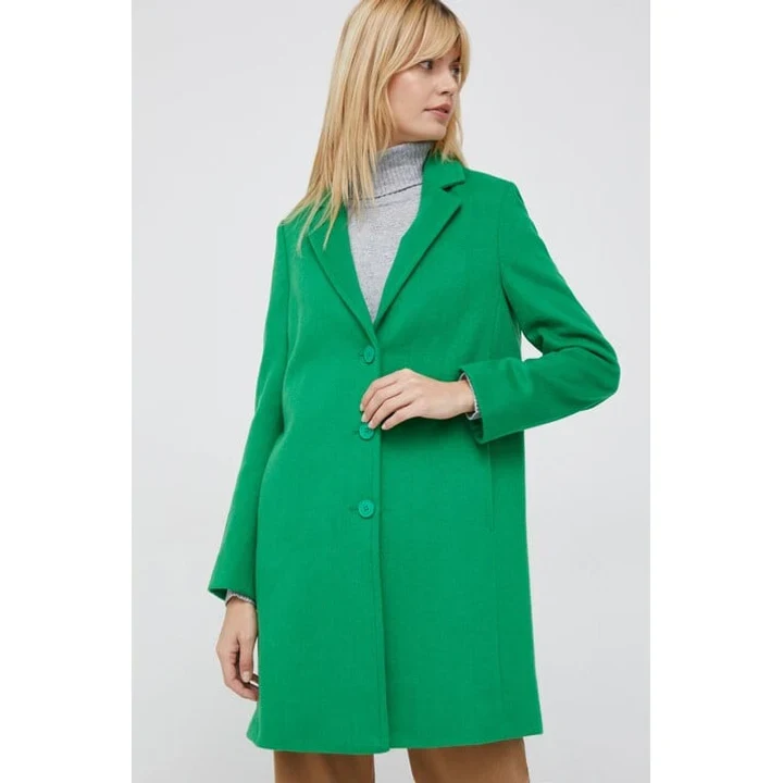 Зелене класичне пальто Benetton