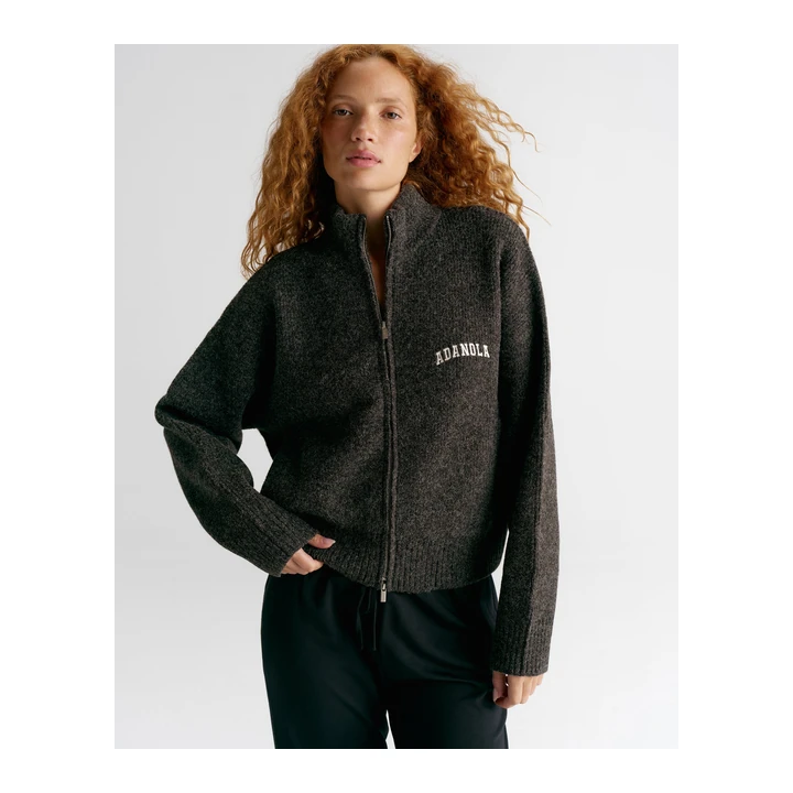 Вязаный свитшот Adanola Ribbed Zip Through