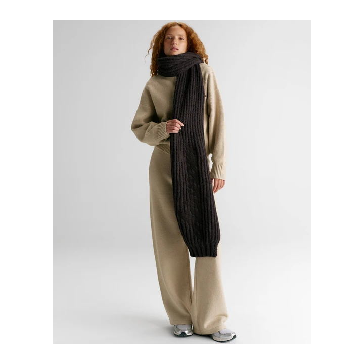 Шарф Adanola Chunky Boucle Coffee Bean