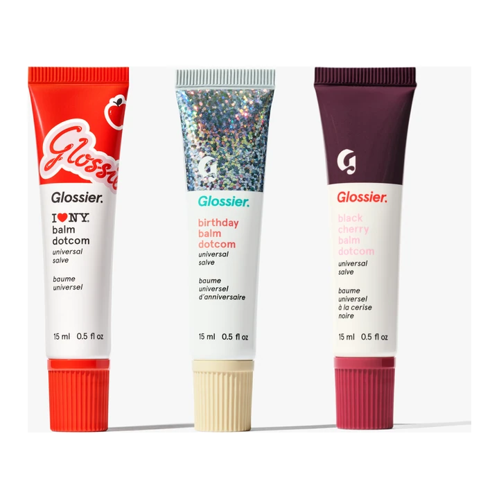 Набір бальзамів Glossier Balm Dotcom Trio