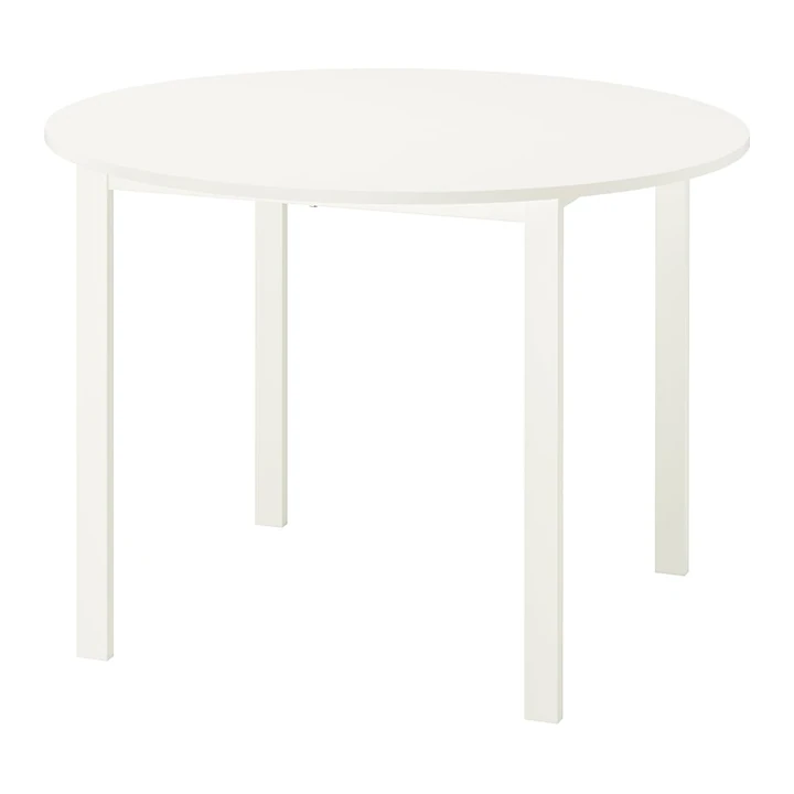 Круглий стіл IKEA VIHALS White