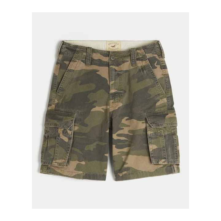 Мужские карго-шорты Hollister Camo Baggy