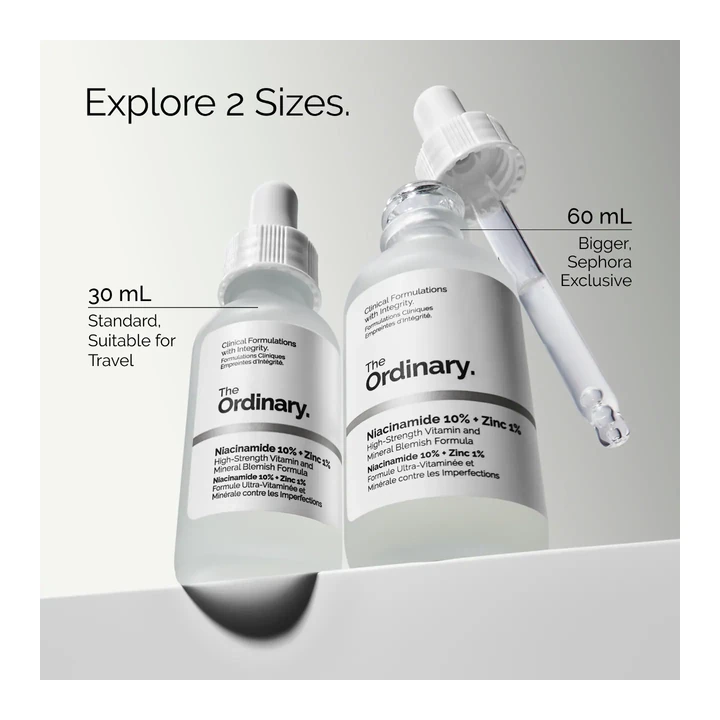 Сироватка The Ordinary Niacinamide 10% + Zinc 1%