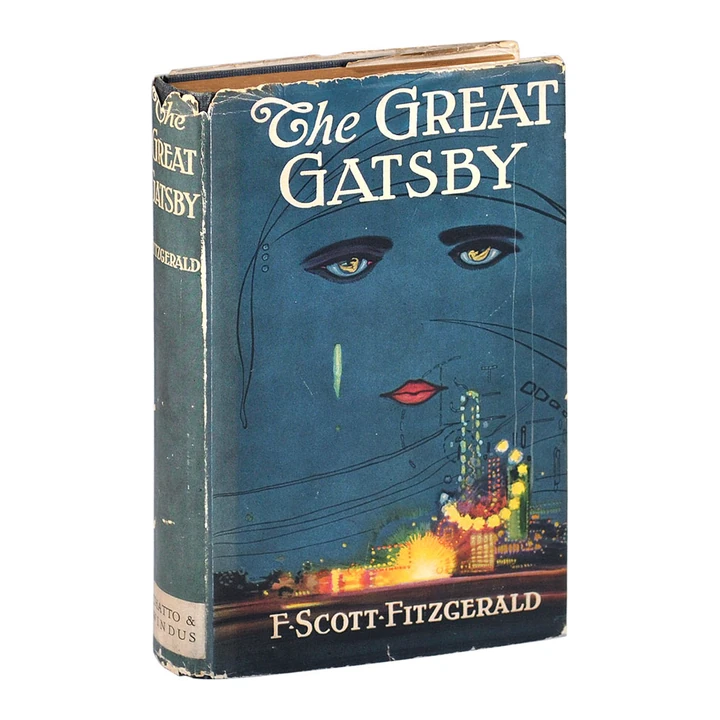 Книга «The Great Gatsby» Ф. С. Фицджеральда, первое издание