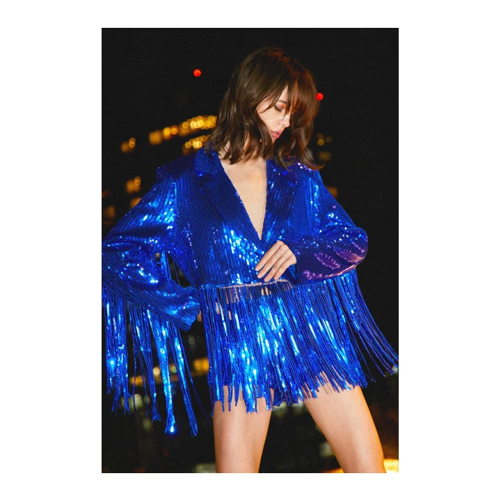 Жакет Nasty Gal Premium Star Sequin
