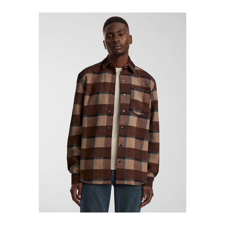 Шерстяная overshirt-рубашка Le 31