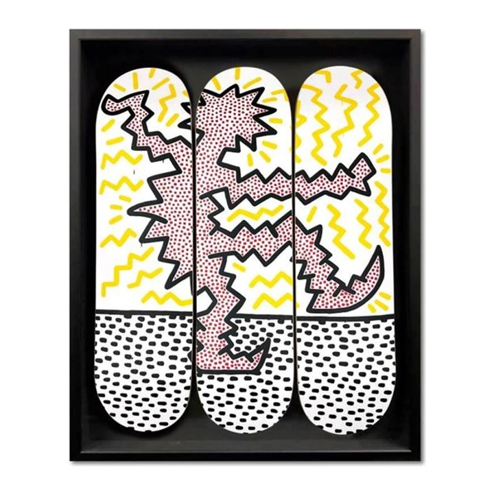 Триптих Keith Haring Crack Down