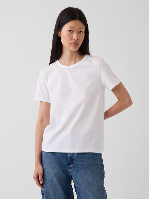 Бавовняна футболка Gap VintageSoft
