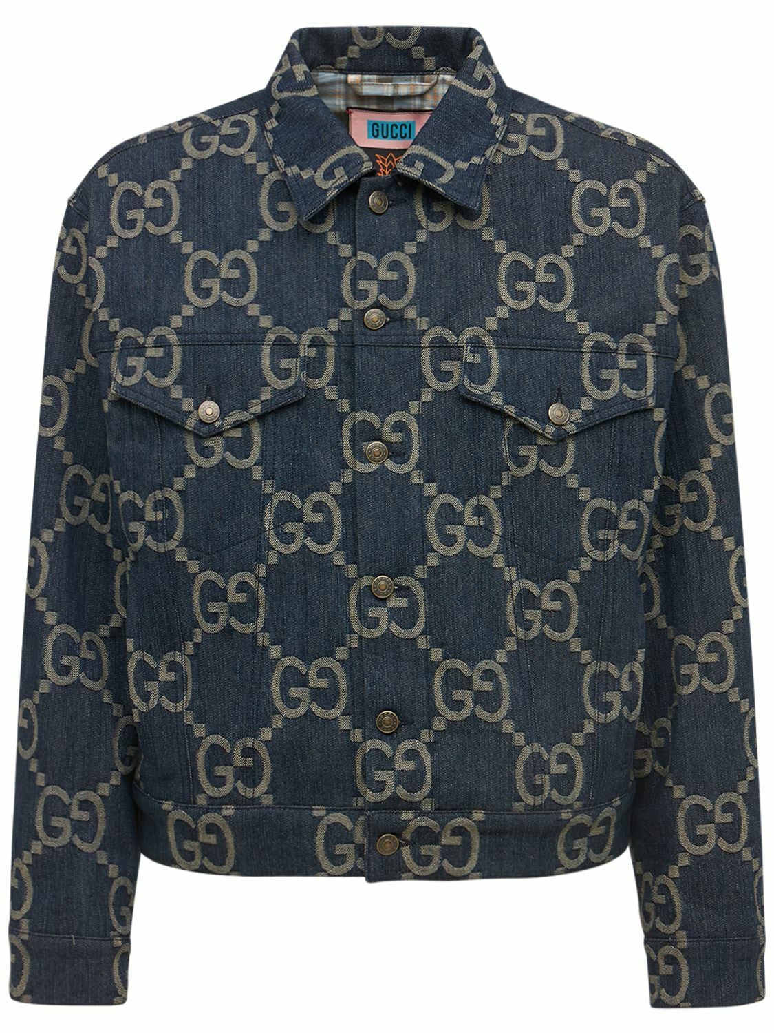 Джинсова куртка Gucci GG Jacquard