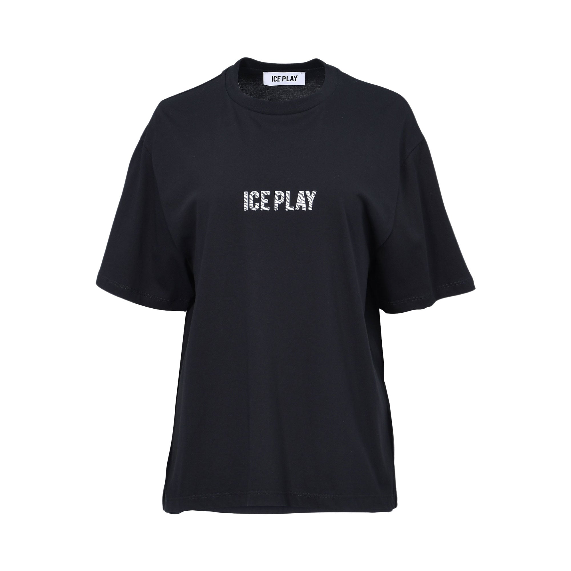 Жіноча чорна футболка Ice Play