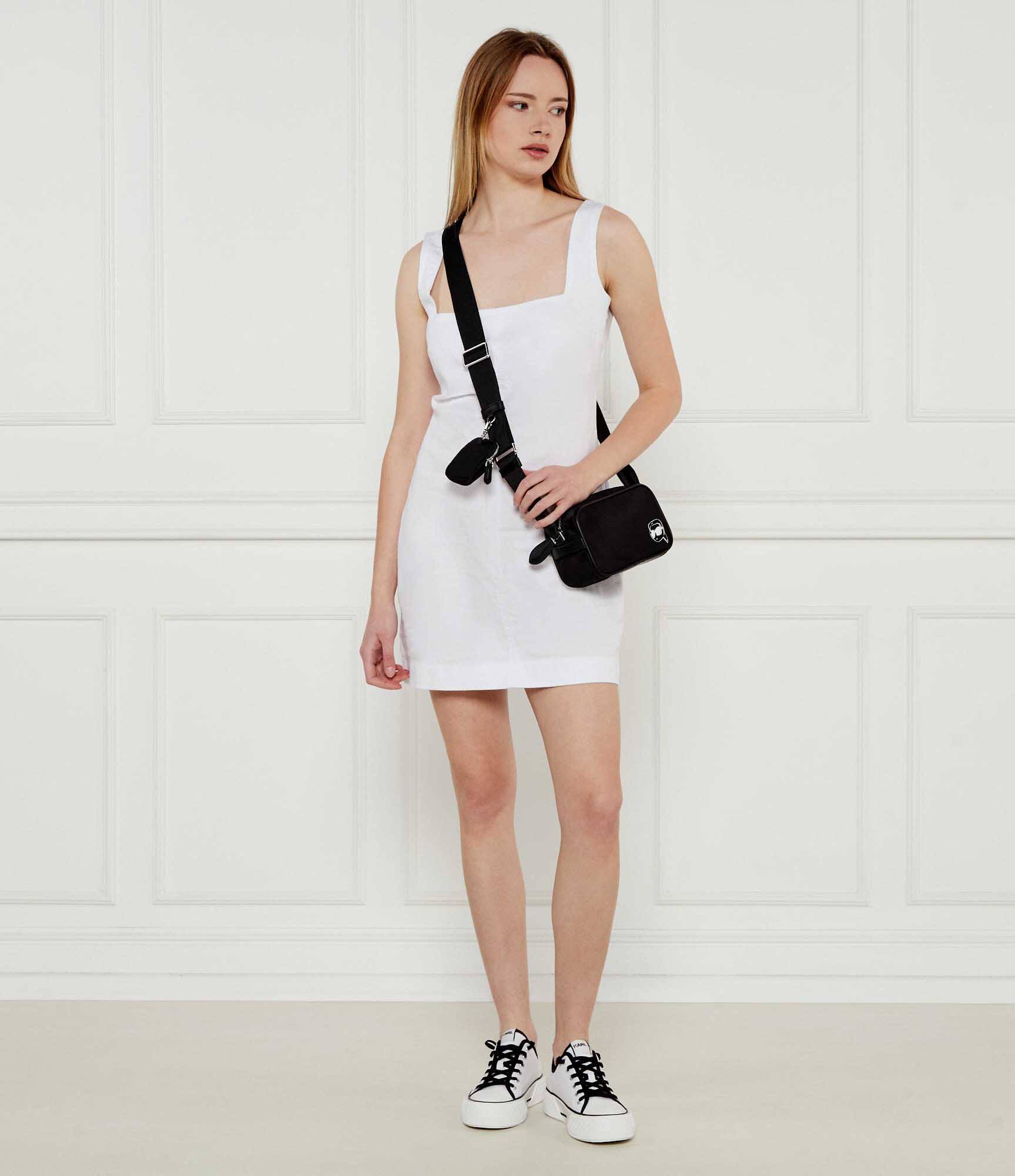 Чорна сумка Karl Lagerfeld Ikon
