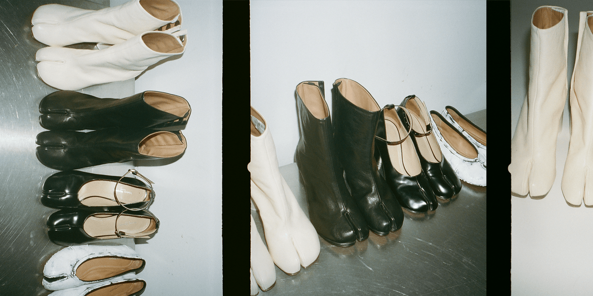 Добірка черевиків Maison Margiela Tabi