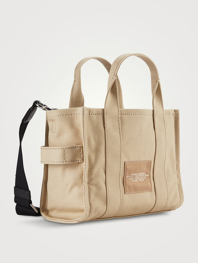 Бежева сумка Marc Jacobs Small Canvas Tote