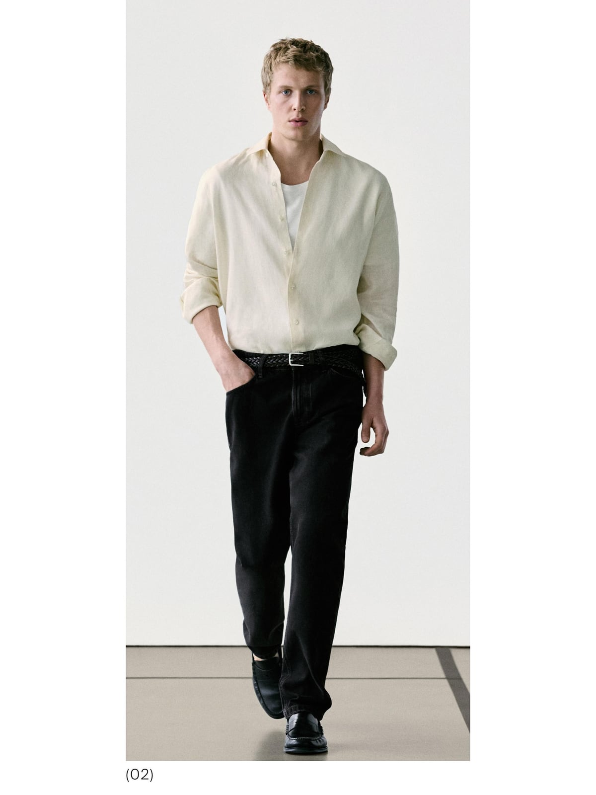 Чоловічий образ Massimo Dutti з лоферами