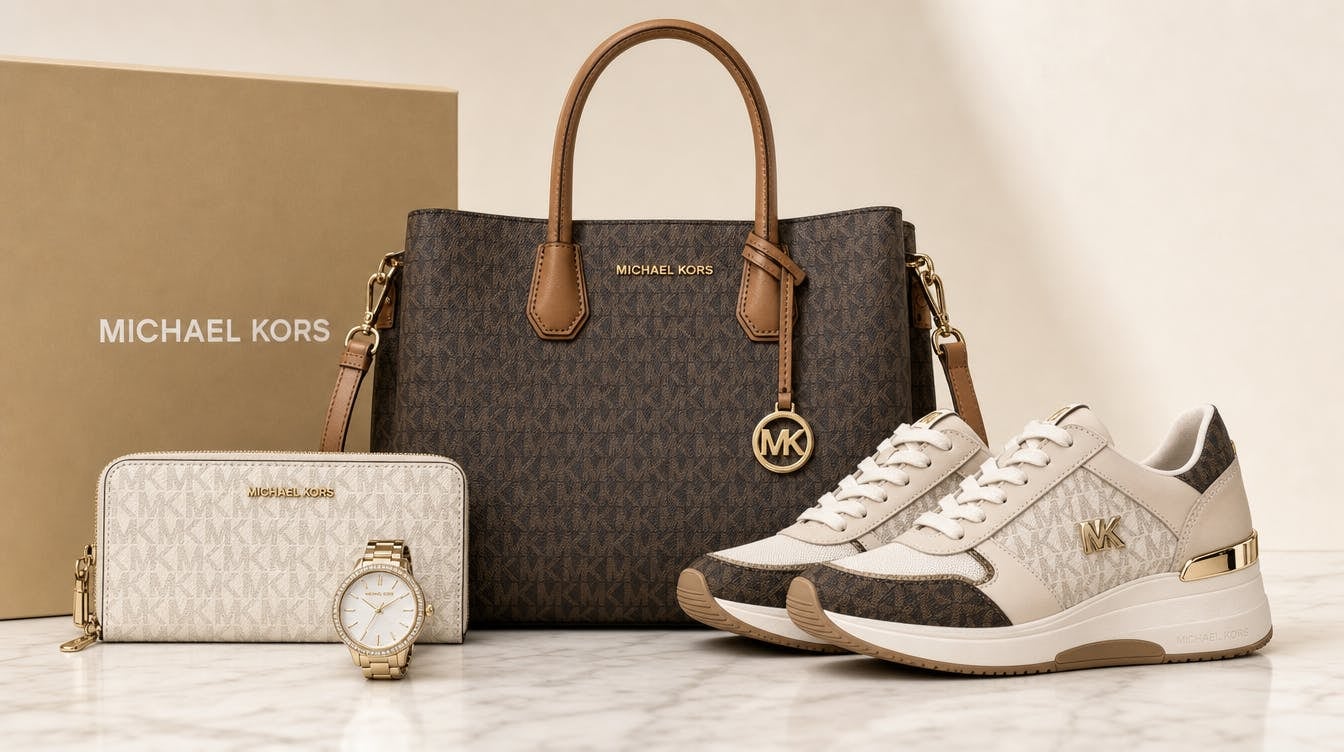 Сумка, годинник і кросівки Michael Kors