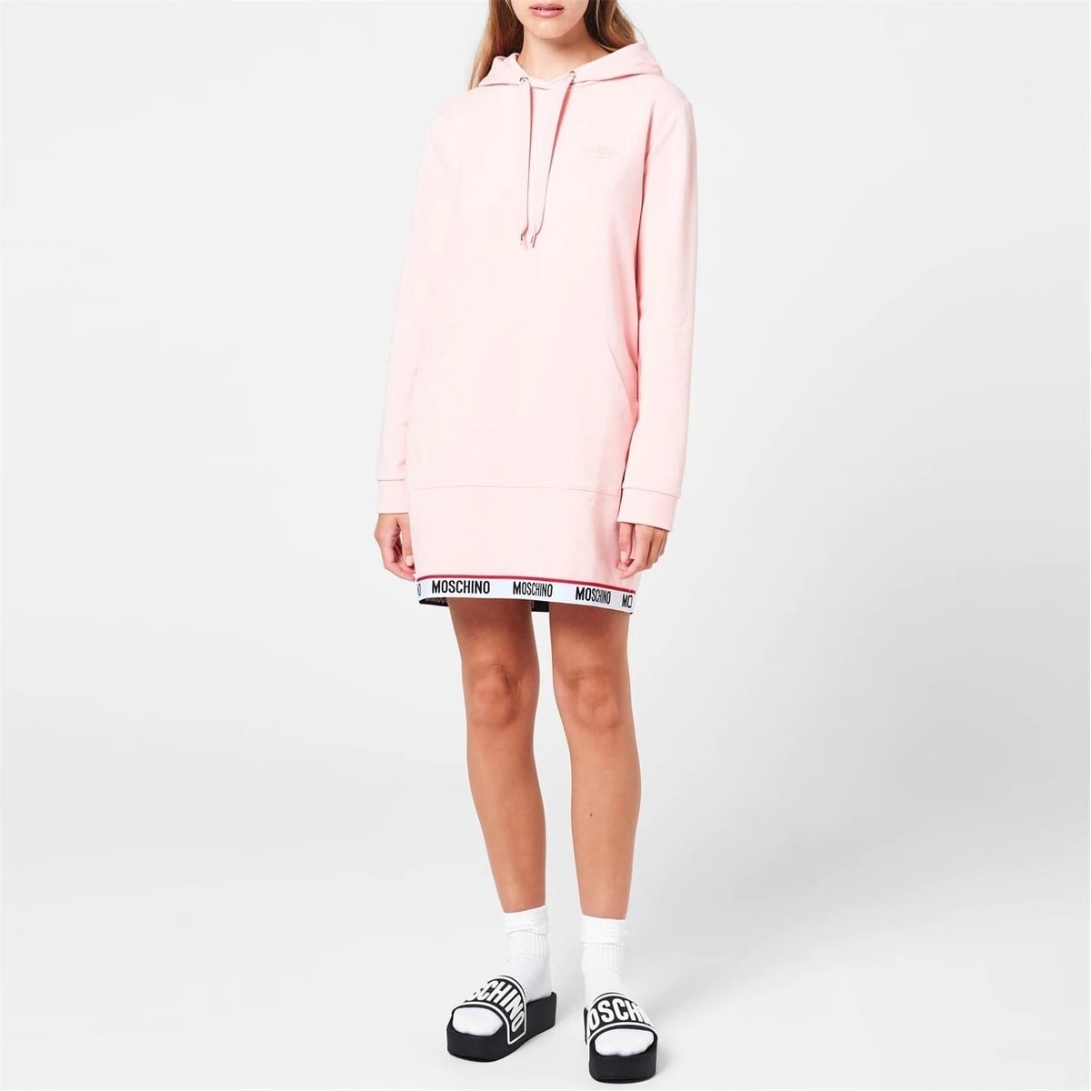 Рожева сукня-худі Moschino
