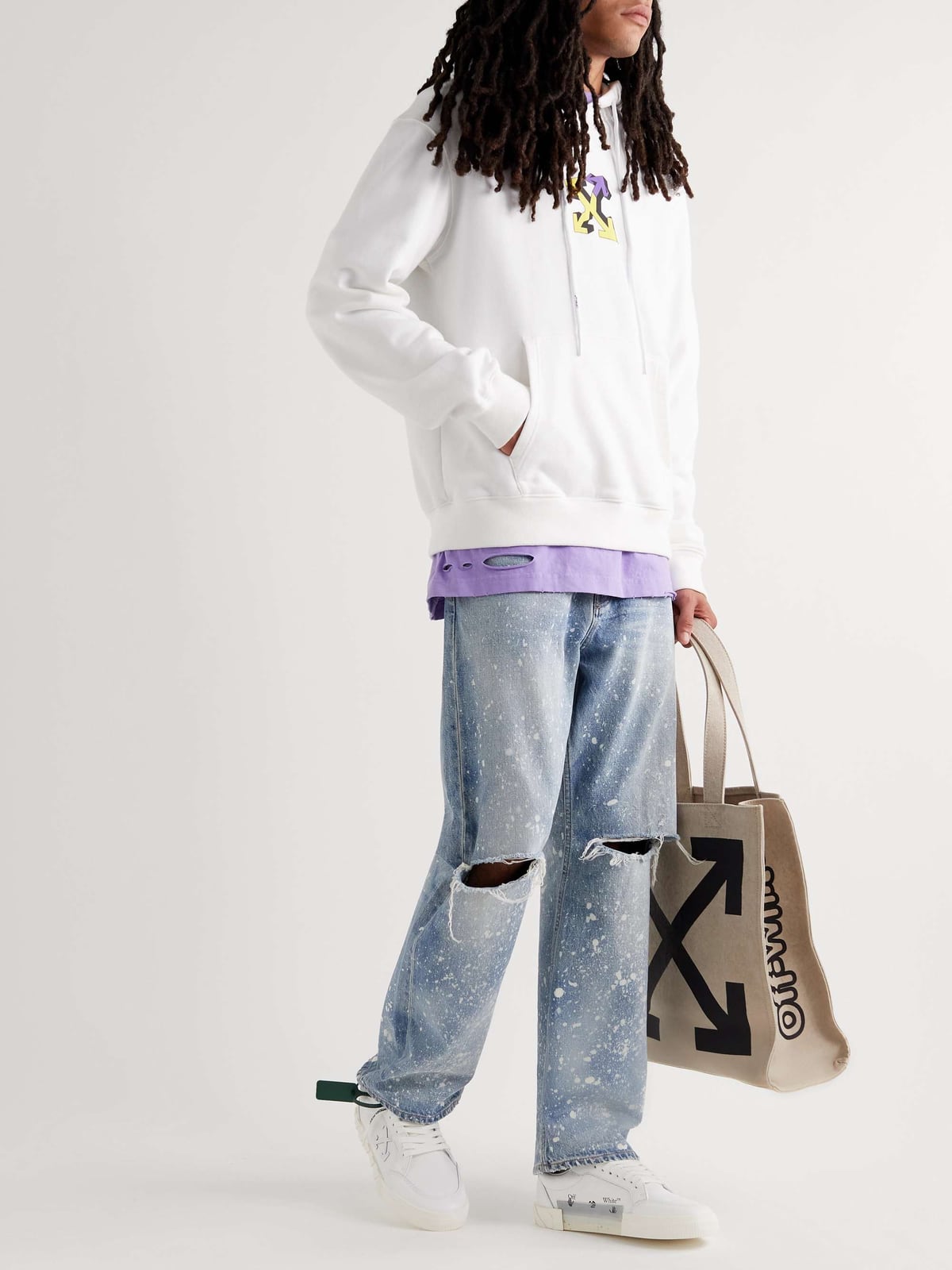 Шкіряні кросівки Off-White