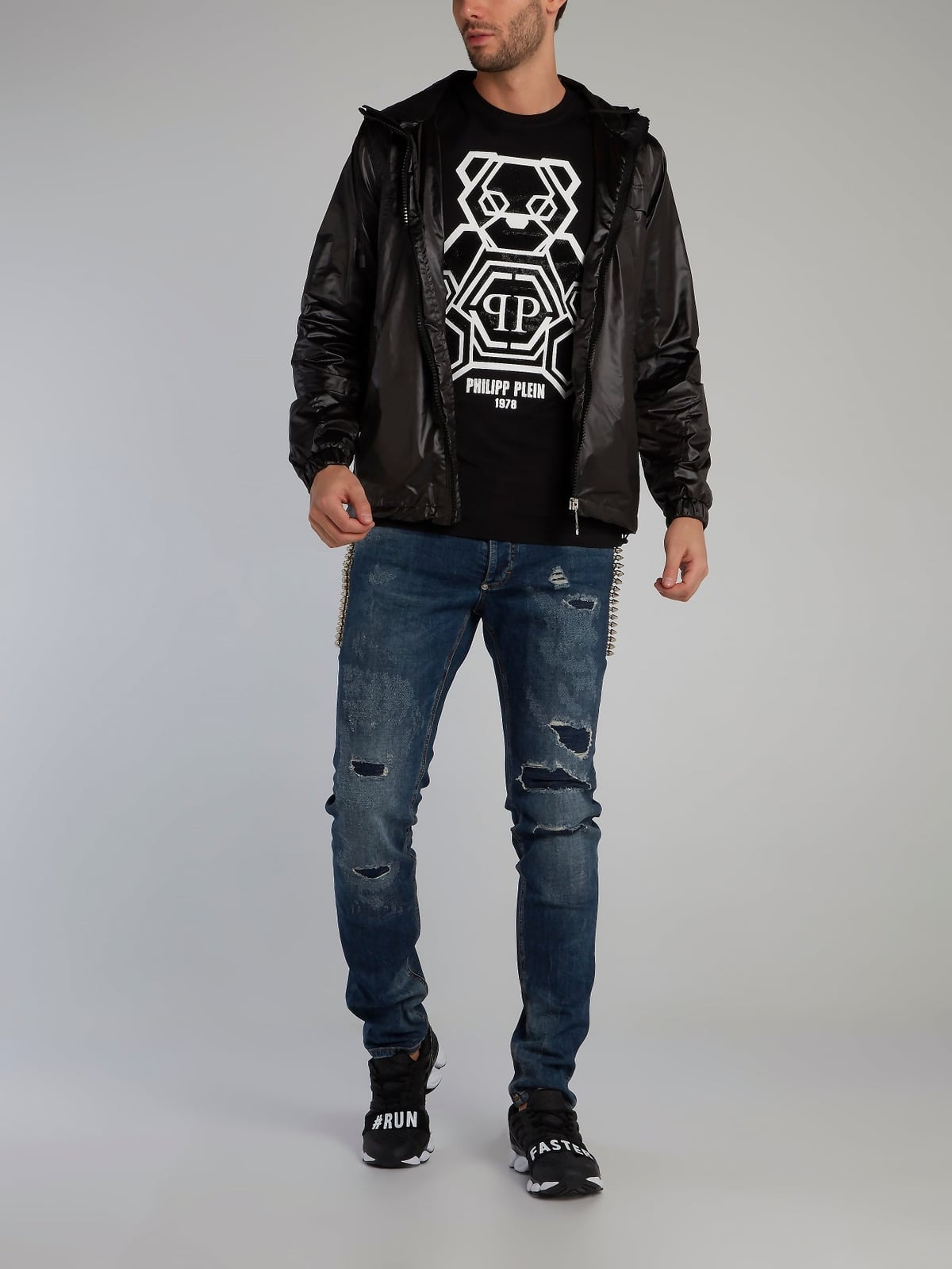 Чоловічий образ Philipp Plein з джинсами
