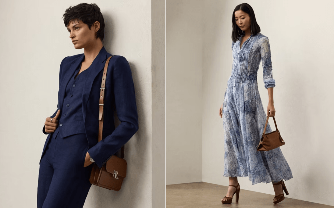 Жіночі образи Ralph Lauren із сумками