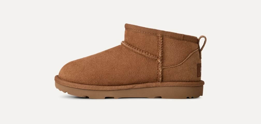 Черевики UGG Classic Ultra Mini у кольорі chestnut