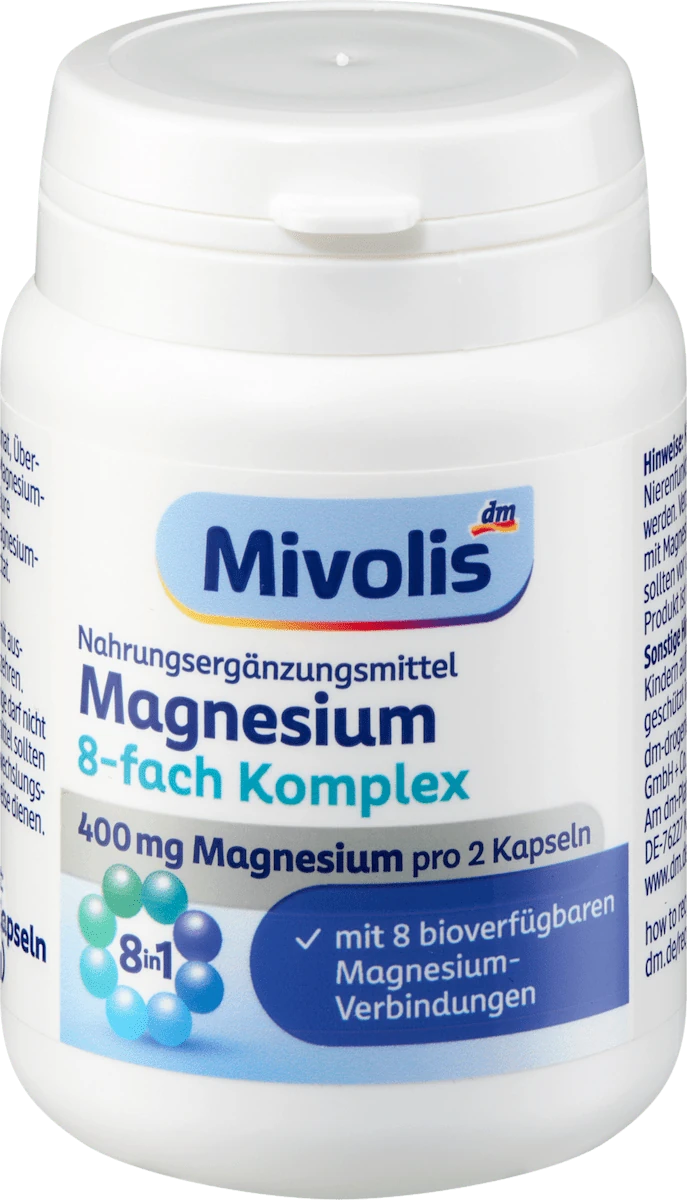 Mivolis Magnesium 8-fach Komplex · 60