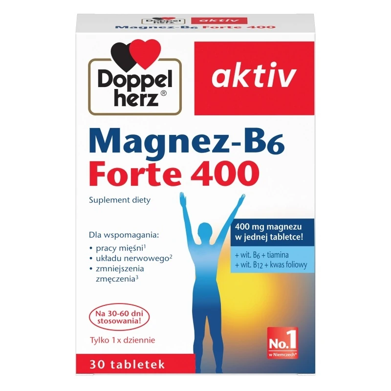 Doppelherz Magnez-B6 Forte 400 · 30