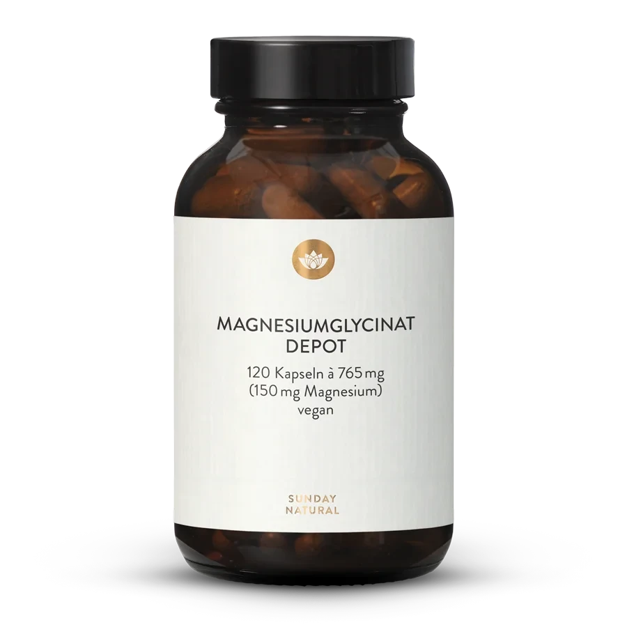 Sunday Natural Magnesium Glycinat Depot · 120 capsules