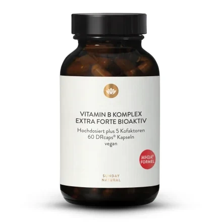 Sunday Natural B-Komplex Bioaktiv Extra Forte · 60 capsules