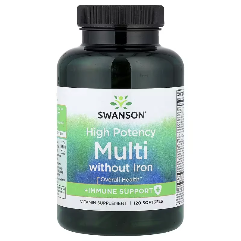 Swanson High Potency Multi · 120 softgels