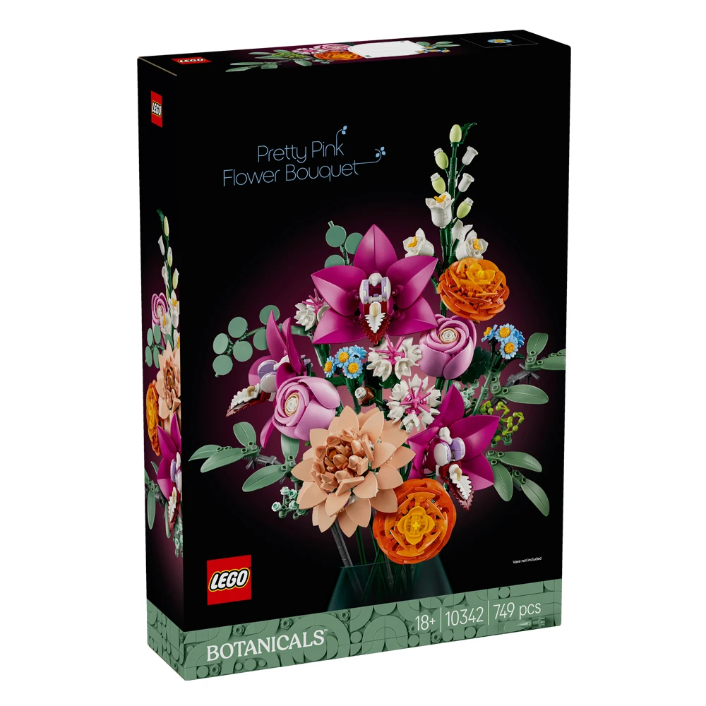 LEGO Pretty Pink Flower Bouquet 10342