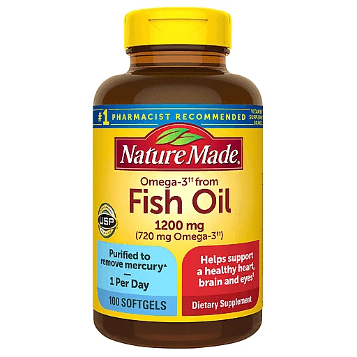 Nature Made Fish Oil Omega-3 Softgels